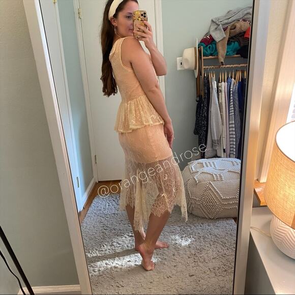 Vone Anthropologie Pink Dress 10 - Picture 14 of 16